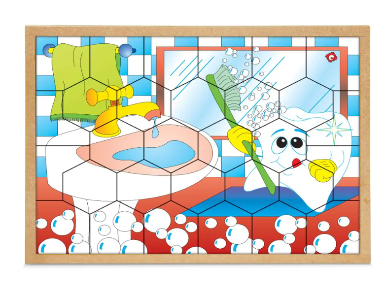 quebra cabeca higiene