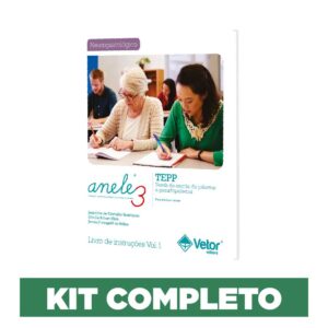 ANELE 3 - TEPP - Tarefa de Escrita de Palavras e Pseudopalavras  - Kit Completo