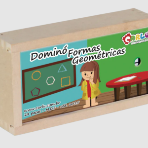 Dominó Formas Geométricas - MDF