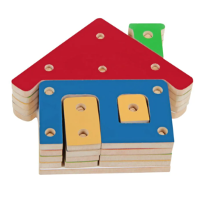 Troque e Encaixe as Cores - Casa