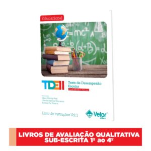 TDE II - Teste de Desempenho Escolar - Vol. 05 Bloco de avaliação qualitativa subteste escrita 1º ao 4º ano