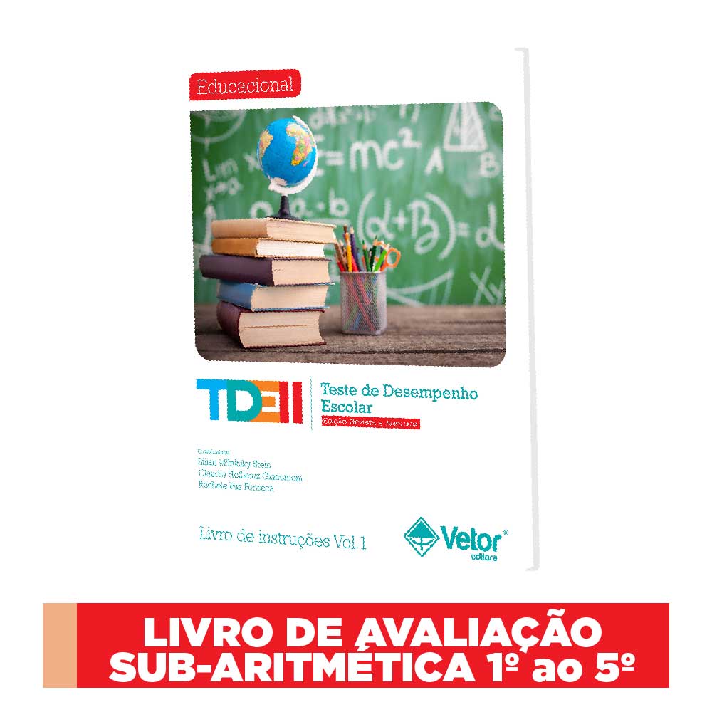 Capas Vetor_TDE Avaliação Sub-Artimética 1-5