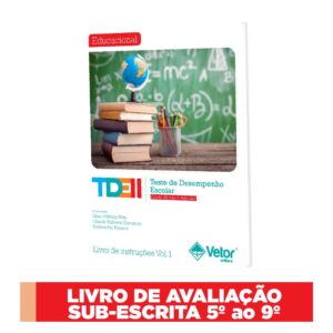 TDE II - Teste de Desempenho Escolar - Vol. 09 Bloco de avaliação subteste escrita 5º ao 9º ano