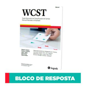WCST – Teste Wisconsin de Classificação de Cartas - Bloco de avaliação