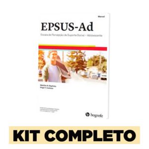 EPSUS-Ad - Escala de Percepção do Suporte Social - Adolescente - Kit completo