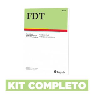 FDT – Teste dos cinco dígitos - Kit completo