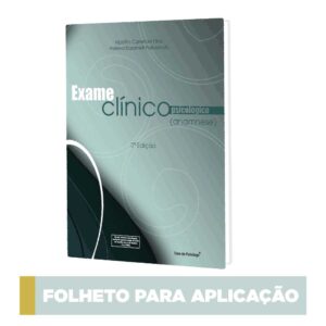 Anamnese - Exame clínico psicológico - Caderno de aplicação