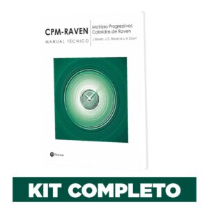CPM RAVEN - RAVEN INFANTIL - Matrizes Progressivas Coloridas de Raven - Kit completo