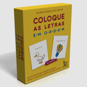 Coloque as Letras em Ordem