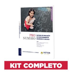 PRONUMERO - Bateria de Avaliação do Processamento Numérico e Cálculo - Kit completo