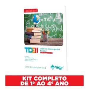 TDE II - Teste de Desempenho Escolar - Kit Completo de 1º ao 4º ano