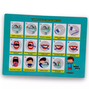 Vamos escovar os dentes