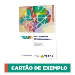 TEM-R-2 - Teste de memoria de reconhecimento 2 - Cartão Exemplo