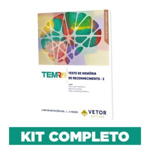 TEM-R-2 - Teste de memoria de reconhecimento 2 - Kit Completo