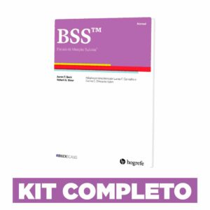 Escalas Beck - BSS - Escala de Ideação Suicida de Beck - Kit Completo