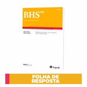 Escalas Beck - BHS - Escala de Desesperança de Beck - Folhas de Resposta (10 unidades)