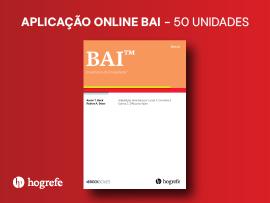 Escalas Beck - BAI - Inventário de Ansiedade de Beck  - Aplicação Online (50 Unidades)