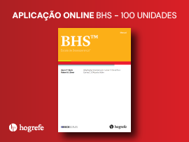 Escalas Beck - BHS - Escala de Desesperança de Beck - Aplicação Online (100 Unidades)