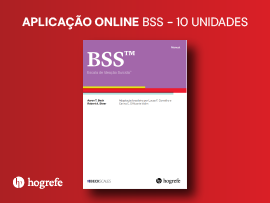 Escalas Beck - BSS - Escala de Ideação Suicida de Beck - Aplicação Online (10 Unidades)