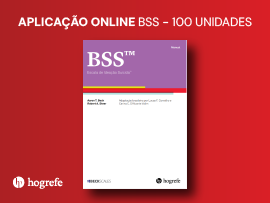 Escalas Beck - BSS - Escala de Ideação Suicida de Beck - Aplicação Online (100 Unidades)