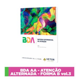 BDA - Bateria Diferencial de Atenção - Atenção Alternada - Forma B - VOL.3