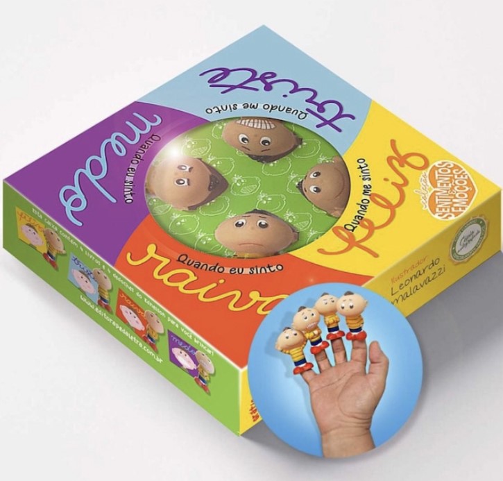 Coleção dedoche sentimentos e emoções