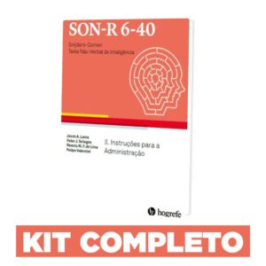 SON-R 6-40 - Teste não-verbal de inteligência - Kit Completo