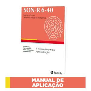 SON-R 6-40 - Teste não-verbal de inteligência - Manual de Aplicação
