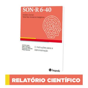 SON-R 6-40 - Teste não-verbal de inteligência - Relatório Científico