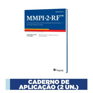 MMPI-2-RF - Inventário Multifásico de Personalidade de Minnesota 2 - Caderno de aplicação (2 un.)