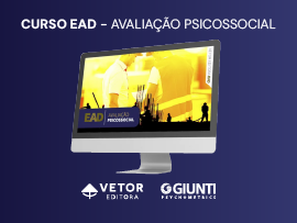 Avaliação Psicossocial - Curso 100% EAD (Vetor Editora)