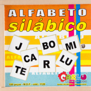 Alfabeto Silábico (150 Peças)